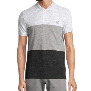 Aeropostale Mens Short Sleeve Polo Shirt in Gray - Size Medium